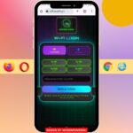 Login page MikroTik modern dan ringan dengan nuansa e-sport