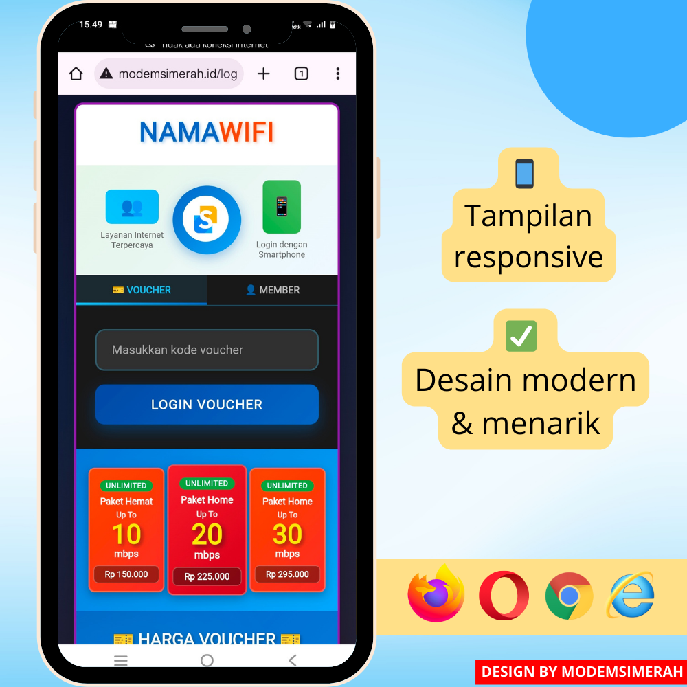 desain halaman login hotspot mikrotik