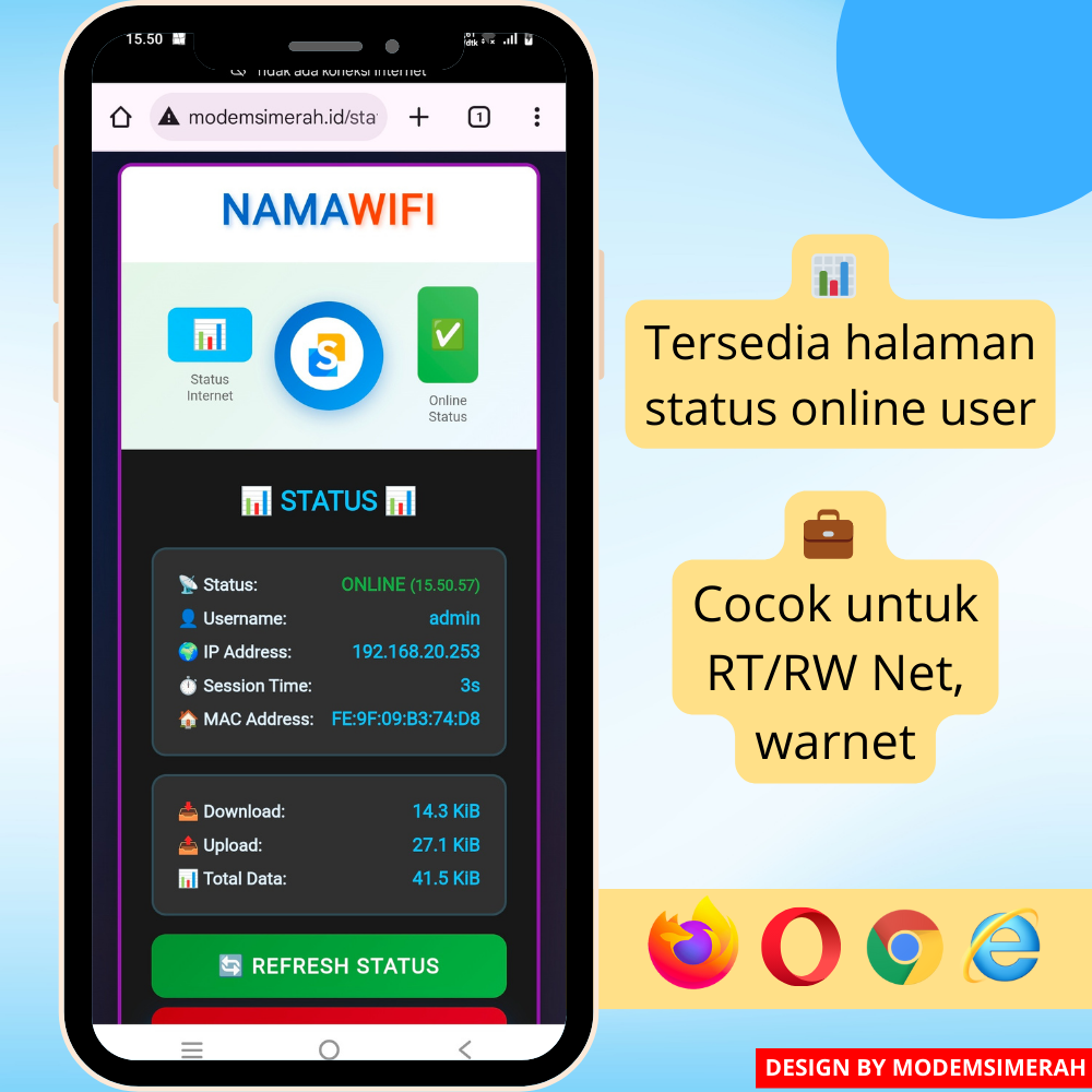 login wifi voucher mikrotik