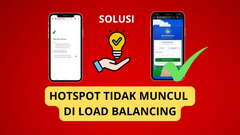 Hotspot Tidak Muncul di Load Balancing