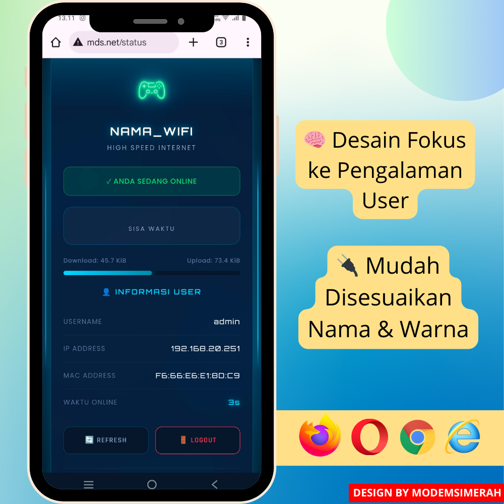 Login Page Mikrotik Premium gratis