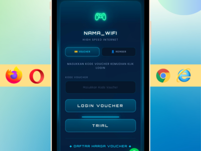 Tap Login Page Mikrotik Premium gratis