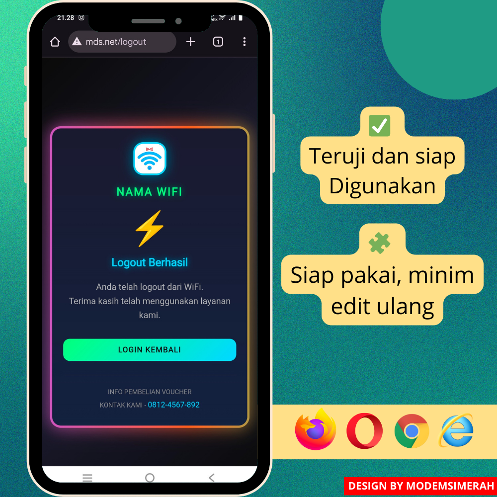 template login page mikrotik hotspot
