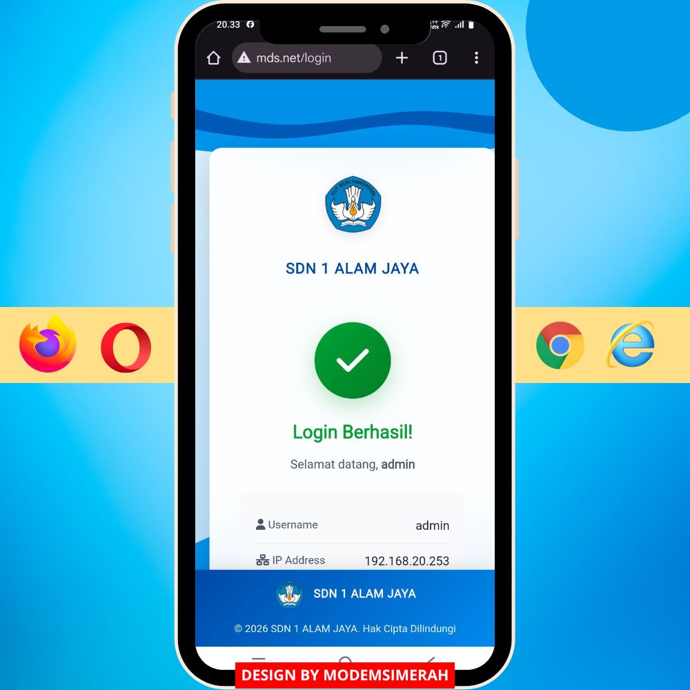 Download template login page mikrotik sekolah portal autentikasi hotspot
